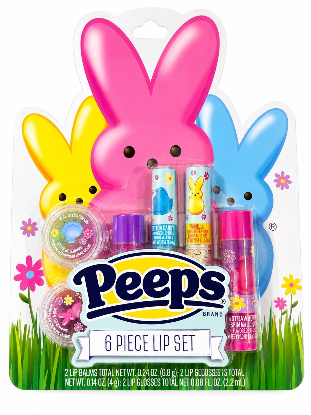 Peeps 6-Piece Lip Set